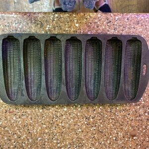 Vintage Lodge Cast Iron Cornbread Pan
